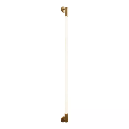 ARANDELA DE PAREDE SLIM RETANGULAR Ø6X130CM ALUMÍNIO PRETO | USINA 16515/1PTPT ARANDELA DE PAREDE SLIM RETANGULAR Ø6X130CM ALUMÍNIO PRETO | USINA 16515/1PTPT