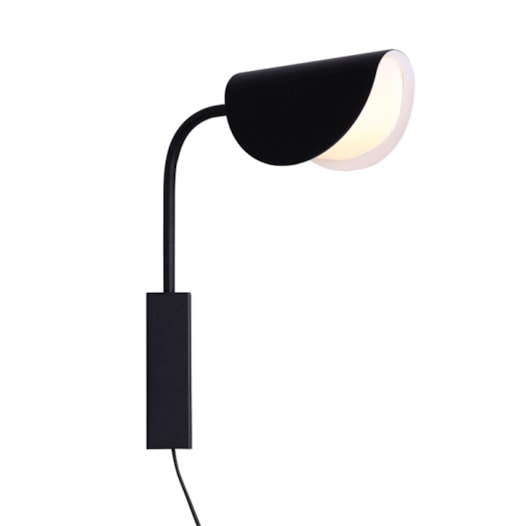 ARANDELA DE PAREDE SPACE PRETO | STUDIOLUCE AR1703 ARANDELA DE PAREDE SPACE PRETO | STUDIOLUCE AR1703