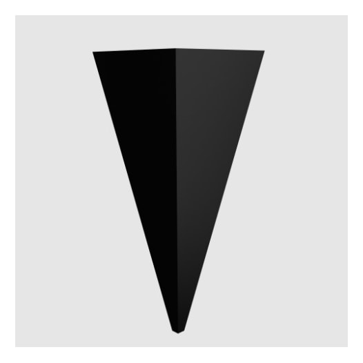 ARANDELA DELTA FACETADA 39X25X8,5CM | ACCORD 467 ARANDELA DELTA FACETADA 39X25X8,5CM | ACCORD 467