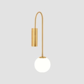 ARANDELA DIVA METAL/VIDRO Ø120MM 1L | TKS 1623 ARANDELA DIVA METAL/VIDRO Ø120MM 1L | TKS 1623
