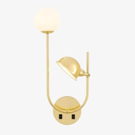 ARANDELA DUBLIM 2 G9 + CALHA LATÃO | GOLDEN-ART P2815LT ARANDELA DUBLIM 2 G9 + CALHA LATÃO | GOLDEN-ART P2815LT