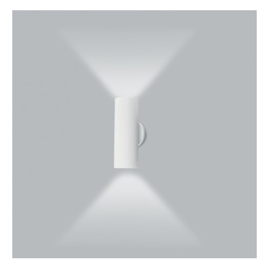 ARANDELA DUCTO FACHO DUPLO ABERTO PAR20 Ø10X28CM | USINA 16257/30 ARANDELA DUCTO FACHO DUPLO ABERTO PAR20 Ø10X28CM | USINA 16257/30