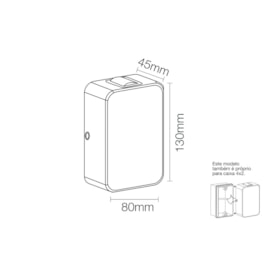 ARANDELA EFFETTO DUE 6W 2700K | ROMALUX -  90013 ARANDELA EFFETTO DUE 6W 2700K | ROMALUX -  90013