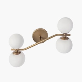 ARANDELA ESCORREGADOR 4 G9 LATÃO | GOLDEN-ART P1865-4LT ARANDELA ESCORREGADOR 4 G9 LATÃO | GOLDEN-ART P1865-4LT