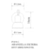 ARANDELA ESCRIBA 1 E27 PINTURA AÇO/ALUMÍNIO | GOLDEN-ART P1810-1PI ARANDELA ESCRIBA 1 E27 PINTURA AÇO/ALUMÍNIO | GOLDEN-ART P1810-1PI