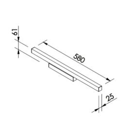 ARANDELA FIT LED 16W 4000K BIVOLT  | NEWLINE - 645LED4 ARANDELA FIT LED 16W 4000K BIVOLT  | NEWLINE - 645LED4