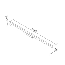 ARANDELA FIT LED 32W 3000K BIVOLT  | NEWLINE - 647LED3 ARANDELA FIT LED 32W 3000K BIVOLT  | NEWLINE - 647LED3