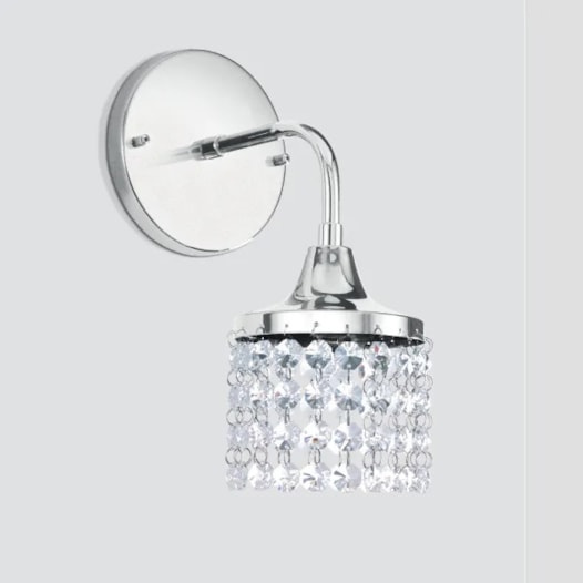 ARANDELA FRANCIS CÚPULA DE CRISTAIS LATÃO | GOLDEN-ART P914LT ARANDELA FRANCIS CÚPULA DE CRISTAIS LATÃO | GOLDEN-ART P914LT