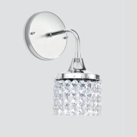 ARANDELA FRANCIS CÚPULA DE CRISTAIS LATÃO | GOLDEN-ART P914LT ARANDELA FRANCIS CÚPULA DE CRISTAIS LATÃO | GOLDEN-ART P914LT