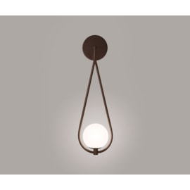 ARANDELA GOTA METAL/VIDRO 1L | TKS 1699 ARANDELA GOTA METAL/VIDRO 1L | TKS 1699