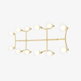 ARANDELA GRAPP 12 G9 PINTURA AÇO/ALUMÍNIO | GOLDEN-ART P2820-12PI ARANDELA GRAPP 12 G9 PINTURA AÇO/ALUMÍNIO | GOLDEN-ART P2820-12PI