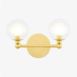 ARANDELA GRAPP 2 G9 LATÃO | GOLDEN-ART P2820-2LT ARANDELA GRAPP 2 G9 LATÃO | GOLDEN-ART P2820-2LT
