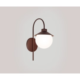 ARANDELA HAT EXTERNO 34X13X15CM METAL E VIDRO | TKS 1638 ARANDELA HAT EXTERNO 34X13X15CM METAL E VIDRO | TKS 1638