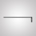 ARANDELA JARDIM VERTICAL 3W PRETO BIVOLT. 3000K | DIRECT LIGHT 2593 ARANDELA JARDIM VERTICAL 3W PRETO BIVOLT. 3000K | DIRECT LIGHT 2593