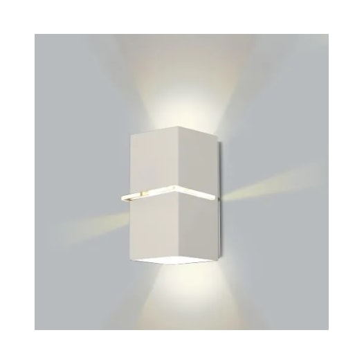 ARANDELA KIARA FACHO DUPLO ABERTO EXTERNO 18X11X10,5CM | USINA 5225/18 ARANDELA KIARA FACHO DUPLO ABERTO EXTERNO 18X11X10,5CM | USINA 5225/18