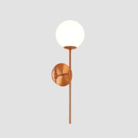 ARANDELA KOPI G 44X14X16,5CM METAL E VIDRO | TKS 1690 ARANDELA KOPI G 44X14X16,5CM METAL E VIDRO | TKS 1690