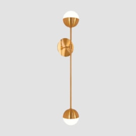 ARANDELA KOPI P DUPLA 69,5X12X13,5CM METAL E VIDRO | TKS 1696 ARANDELA KOPI P DUPLA 69,5X12X13,5CM METAL E VIDRO | TKS 1696