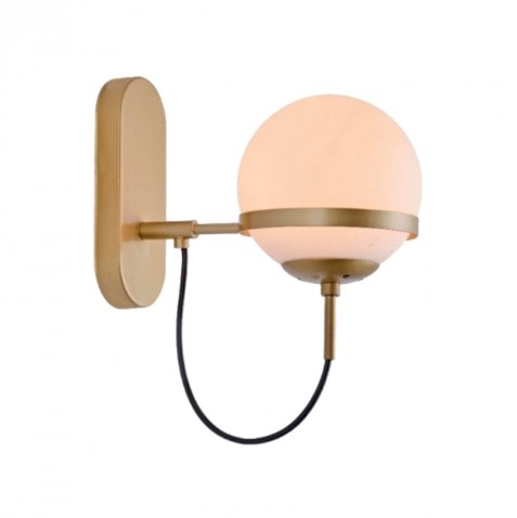 PENDENTE TION ROD Ø32X38CM VIDRO E METAL OURO FOSCO E FUMÊ PENDENTE TION ROD Ø32X38CM VIDRO E METAL OURO FOSCO E FUMÊ