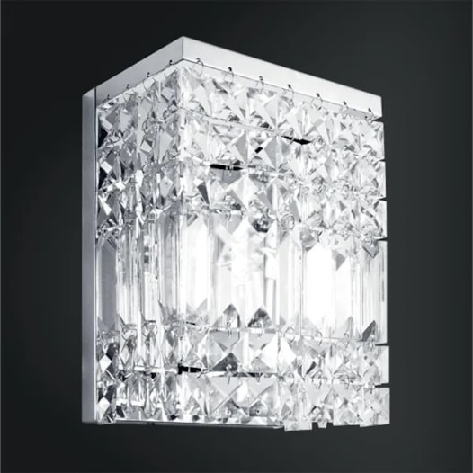 ARANDELA LAILA RETANGULAR 15X10CM LATÃO | GOLDEN-ART P921LT ARANDELA LAILA RETANGULAR 15X10CM LATÃO | GOLDEN-ART P921LT