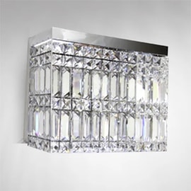 ARANDELA LAILA RETANGULAR 30X10CM LATÃO | GOLDEN-ART P922LT ARANDELA LAILA RETANGULAR 30X10CM LATÃO | GOLDEN-ART P922LT