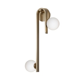 ARANDELA LATICIUS 66X29X20CM VIDRO E METAL BRANCO | STUDIOLUCE BLACK AR1409BR ARANDELA LATICIUS 66X29X20CM VIDRO E METAL BRANCO | STUDIOLUCE BLACK AR1409BR