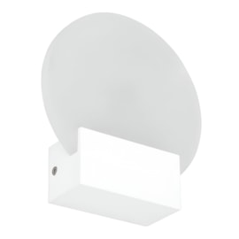 ARANDELA LED BIVOLT 16X17,5X6CM ALUMÍNIO E ACRÍLICO BRANCO | GAYA 9672 ARANDELA LED BIVOLT 16X17,5X6CM ALUMÍNIO E ACRÍLICO BRANCO | GAYA 9672