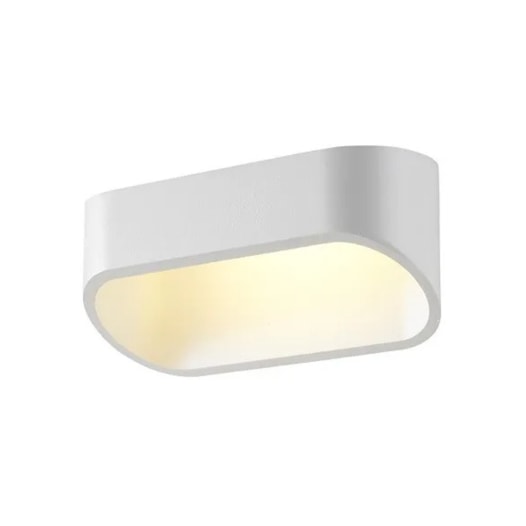 ARANDELA LED BIVOLT 16X6,5X8CM ALUMÍNIO E ACRÍLICO BRANCO | GAYA 9675