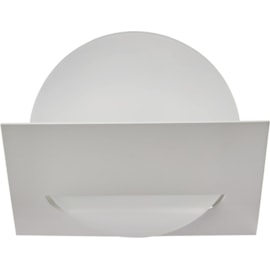 ARANDELA LED BIVOLT 18X18X8CM ALUMÍNIO E ACRÍLICO BRANCO | GAYA 9670 ARANDELA LED BIVOLT 18X18X8CM ALUMÍNIO E ACRÍLICO BRANCO | GAYA 9670