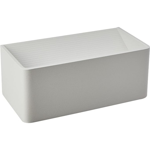 ARANDELA LED BIVOLT 20X10X8CM ALUMÍNIO E ACRÍLICO BRANCO | GAYA 9673 ARANDELA LED BIVOLT 20X10X8CM ALUMÍNIO E ACRÍLICO BRANCO | GAYA 9673