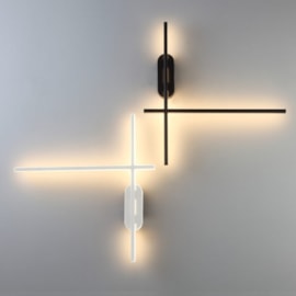 ARANDELA LED CROSS 2700K 20W BIVOLT 48X54,8X10,2CM ALUMÍNIO E ACRÍLICO BRANCO | +LUZ AR-094/20.27BF ARANDELA LED CROSS 2700K 20W BIVOLT 48X54,8X10,2CM ALUMÍNIO E ACRÍLICO BRANCO | +LUZ AR-094/20.27BF