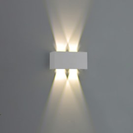 ARANDELA LED DOBBE RETANGULAR FACHO DUPLO DIRECIONÁVEL EXTERNO 3000K 12W BIVOLT 10X20X6CM ALUMÍNIO BRANCO | NORDECOR 213 ARANDELA LED DOBBE RETANGULAR FACHO DUPLO DIRECIONÁVEL EXTERNO 3000K 12W BIVOLT 10X20X6CM ALUMÍNIO BRANCO | NORDECOR 213
