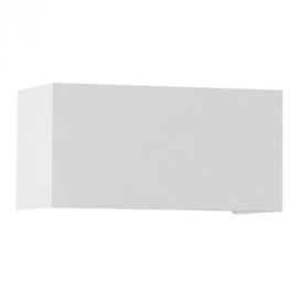 ARANDELA LED DOBBE RETANGULAR FACHO DUPLO DIRECIONÁVEL EXTERNO 3000K 12W BIVOLT 10X20X6CM ALUMÍNIO BRANCO | NORDECOR 213