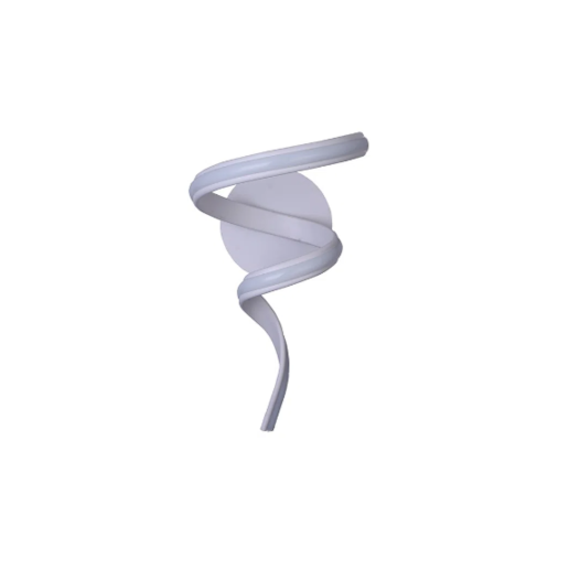 ARANDELA LED FLUIRE BIVOLT METAL E SILICONE BRANCO 12W 3000K | BELLA ILUMINAÇÃO RE007W ARANDELA LED FLUIRE BIVOLT METAL E SILICONE BRANCO 12W 3000K | BELLA ILUMINAÇÃO RE007W