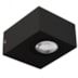 ARANDELA LED FOLUÍ RETANGULAR FACHO DUPLO ABERTO EXTERNO 3000K 6W 5,3X7X8,3CM PRETO | NORDECOR 2004 ARANDELA LED FOLUÍ RETANGULAR FACHO DUPLO ABERTO EXTERNO 3000K 6W 5,3X7X8,3CM PRETO | NORDECOR 2004