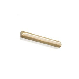 ARANDELA LED FRISO RETANGULAR 3000K 30W BIVOLT 52X15X6,8CM DOURADO E TRANSPARENTE | BELLA ILUMINAÇÃO BD007 ARANDELA LED FRISO RETANGULAR 3000K 30W BIVOLT 52X15X6,8CM DOURADO E TRANSPARENTE | BELLA ILUMINAÇÃO BD007