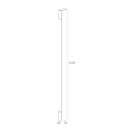 ARANDELA LED GRAN LINEA 12W ALUMÍNIO | MISTERLED SLED6017