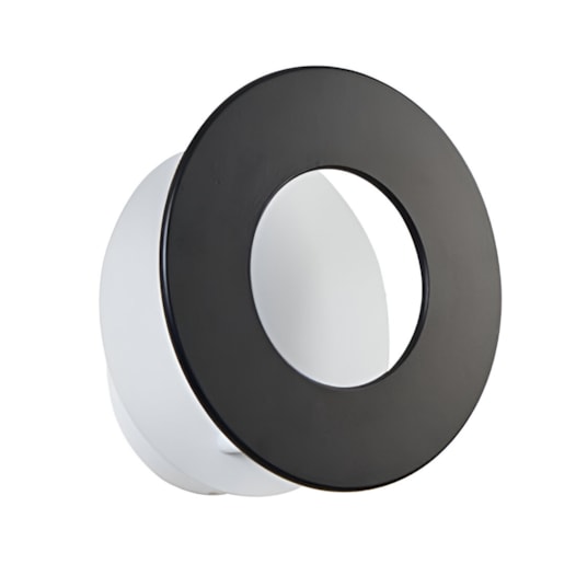 ARANDELA LED KOTE 3000K 7W PRETO/BRANCO | NORDECOR 2754 ARANDELA LED KOTE 3000K 7W PRETO/BRANCO | NORDECOR 2754