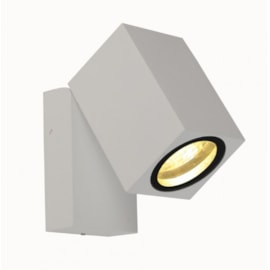 ARANDELA LED KUBI ARTICULÁVEL EXTERNO 3000K 5W BIVOLT 16,5X6,5X13CM ALUMÍNIO BRANCO | NORDECOR 2132 ARANDELA LED KUBI ARTICULÁVEL EXTERNO 3000K 5W BIVOLT 16,5X6,5X13CM ALUMÍNIO BRANCO | NORDECOR 2132