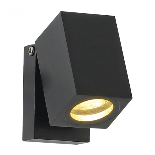 ARANDELA LED KUBI ARTICULÁVEL EXTERNO 3000K 5W BIVOLT 16,5X6,5X13CM ALUMÍNIO PRETO | NORDECOR 2133 ARANDELA LED KUBI ARTICULÁVEL EXTERNO 3000K 5W BIVOLT 16,5X6,5X13CM ALUMÍNIO PRETO | NORDECOR 2133