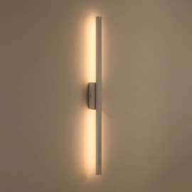 ARANDELA LED LINEAR 3000K 6W BIVOLT 60X1,8X1,5CM ALUMÍNIO E ACRÍLICO BRANCO | BELLUCE AR040 ARANDELA LED LINEAR 3000K 6W BIVOLT 60X1,8X1,5CM ALUMÍNIO E ACRÍLICO BRANCO | BELLUCE AR040