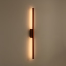 ARANDELA LED LINEAR 3000K 6W BIVOLT 60X1,8X1,5CM ALUMÍNIO E ACRÍLICO COBRE | BELLUCE AR042 ARANDELA LED LINEAR 3000K 6W BIVOLT 60X1,8X1,5CM ALUMÍNIO E ACRÍLICO COBRE | BELLUCE AR042