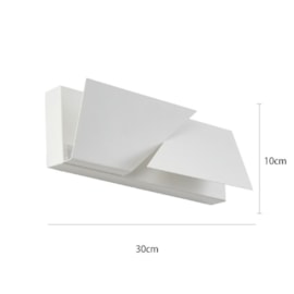 ARANDELA LED LOZO 2W 3000K BRANCO | NORDECOR 2567 ARANDELA LED LOZO 2W 3000K BRANCO | NORDECOR 2567