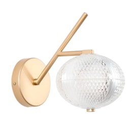 ARANDELA LED LUSE 3000K 7W OURO | NORDECOR 2798 ARANDELA LED LUSE 3000K 7W OURO | NORDECOR 2798