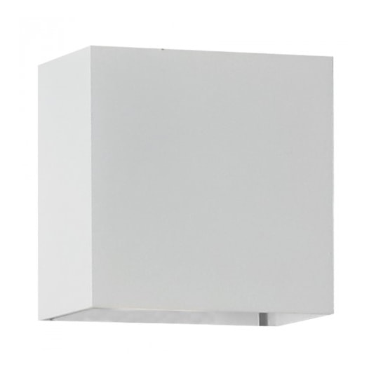 ARANDELA LED MONIU QUADRADO FACHO DUPLO EXTERNO 3000K 10W BIVOLT 10X10X6CM ALUMÍNIO BRANCO | NORDECOR 2015 ARANDELA LED MONIU QUADRADO FACHO DUPLO EXTERNO 3000K 10W BIVOLT 10X10X6CM ALUMÍNIO BRANCO | NORDECOR 2015