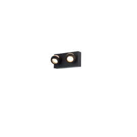 ARANDELA LED OTO METAL PRETO E DOURADO 10W 3000K | BELLA ILUMINAÇÃO KW007 ARANDELA LED OTO METAL PRETO E DOURADO 10W 3000K | BELLA ILUMINAÇÃO KW007