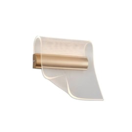 ARANDELA LED PAIPE 5W 3000K DOURADO FOSCO | NORDECOR 2498 ARANDELA LED PAIPE 5W 3000K DOURADO FOSCO | NORDECOR 2498