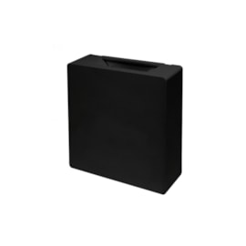 ARANDELA LED QUADRADO FACHO DUPLO ABERTO 3000K 3W BIVOLT 12X12X3CM PRETO | PIX ILUMINAÇÃO 36506543 ARANDELA LED QUADRADO FACHO DUPLO ABERTO 3000K 3W BIVOLT 12X12X3CM PRETO | PIX ILUMINAÇÃO 36506543