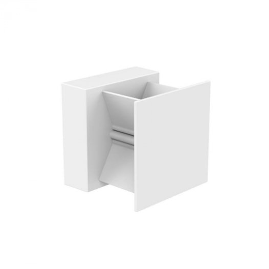 ARANDELA LED QUASAR QUADRADO FACHO AJUSTÁVEL EXTERNO BIVOLT 5W 2700K | INTERLIGHT 4106-S ARANDELA LED QUASAR QUADRADO FACHO AJUSTÁVEL EXTERNO BIVOLT 5W 2700K | INTERLIGHT 4106-S