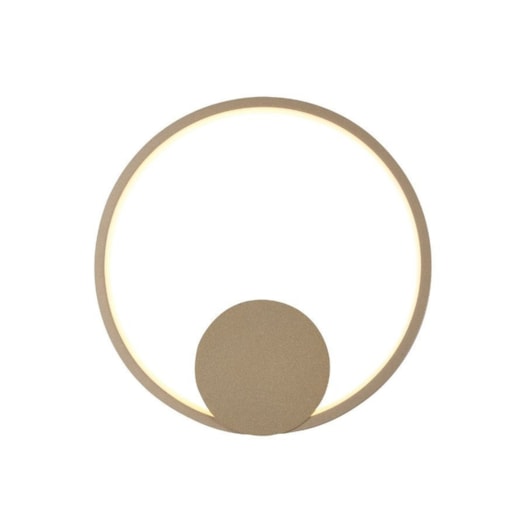 ARANDELA LED QUEBEC REDONDO 15W 3000K Ø30CM ALUMÍNIO DOURADO | STUDIOLUCE WHITE QAR1436DO ARANDELA LED QUEBEC REDONDO 15W 3000K Ø30CM ALUMÍNIO DOURADO | STUDIOLUCE WHITE QAR1436DO