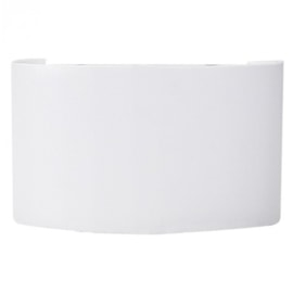 ARANDELA LED RANNE RETANGULAR FACHO DUPLO ABERTO EXTERNO 3000K 12W BIVOLT 8X12,5X3CM ALUMÍNIO BRANCO | NORDECOR 2214 ARANDELA LED RANNE RETANGULAR FACHO DUPLO ABERTO EXTERNO 3000K 12W BIVOLT 8X12,5X3CM ALUMÍNIO BRANCO | NORDECOR 2214